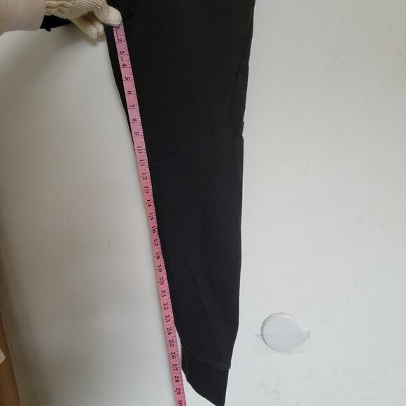 Champion Black Drawstring Elastic Waist Pull On Long Sweatpants Joggers Sz Small - Picture 13 of 15